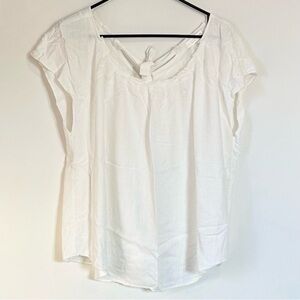 LC Lauren Conrad Off White Blouse - XXL